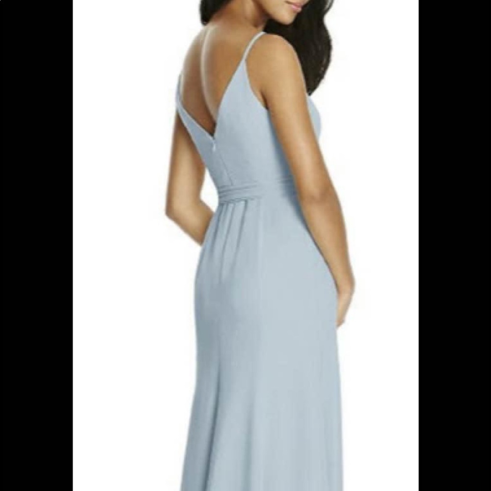 Social Bridesmaids Dress Style 8181 - Matte Chiffon - color: Mist